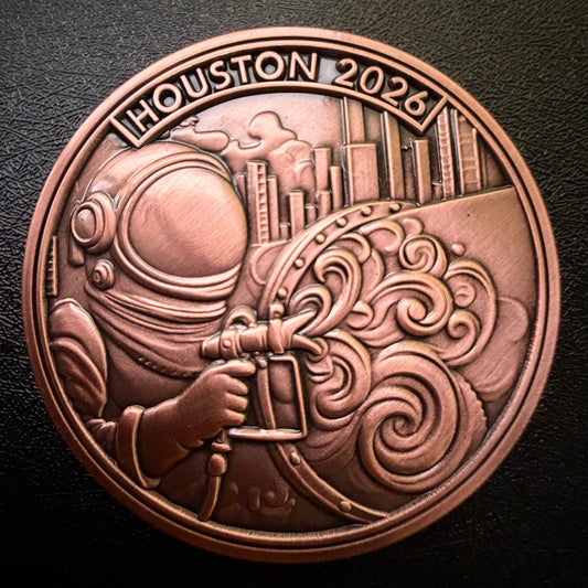 HOUSTON 2026 Commemorative Launch Coin | Limited Edition